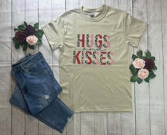Hugs and Kisses Valentine Tshirt